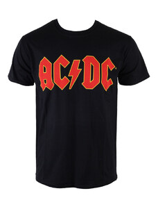 Camiseta metalica de los hombres AC-DC - Logo - ROCK OFF - ACDCTS02MB