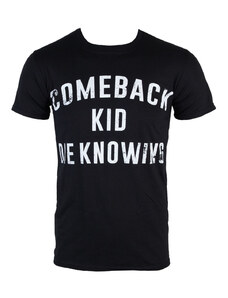 Camiseta metalica de los hombres Comeback Kid - Morir Conocimiento - KINGS ROAD - 58424