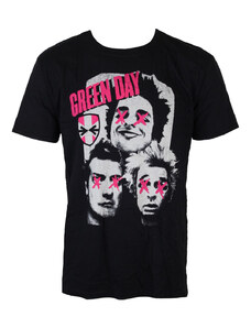 Camiseta metalica de los hombres Green Day - Labor de retazos - ROCK OFF - GDTS14MB