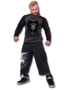 Pantalones cortos 3/4 para hombre SPIRAL - Wolf Chi - Negro - T118M705