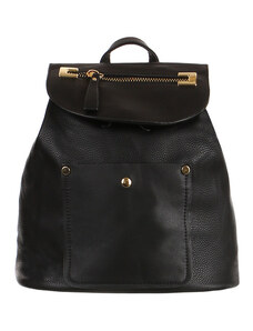 Glara Women's larger urban leatherette backpack