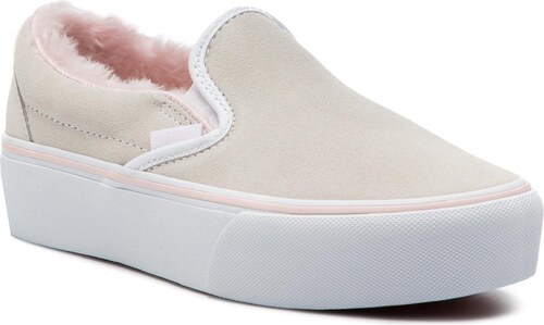 zapatos vans classica beige