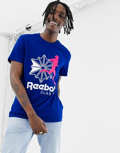 camisetas reebok azul