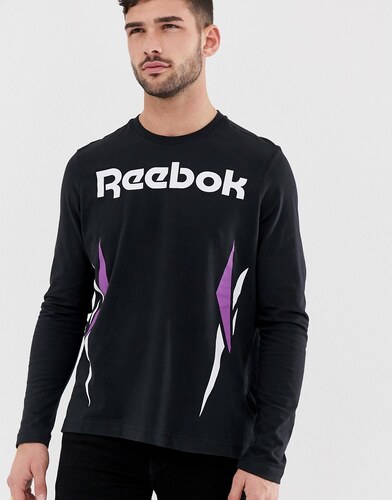 camiseta reebok negra