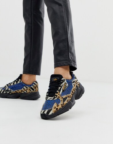 Zapatillas con de leopardo en contraste Falcon de Originals - GLAMI.es