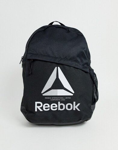 mochila reebok negro