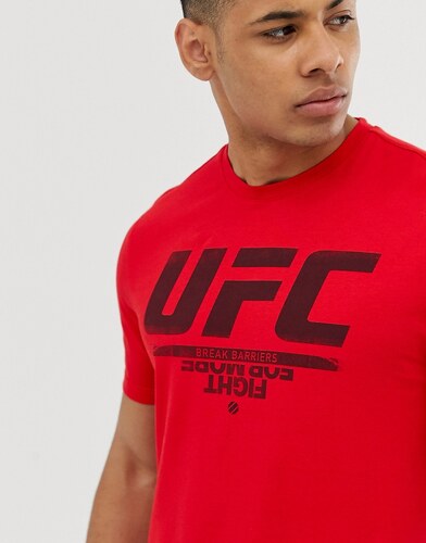 camiseta reebok ufc rojas