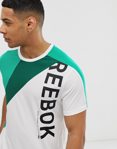 camiseta reebok blanca