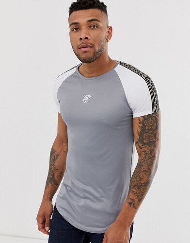 camiseta siksilk gris