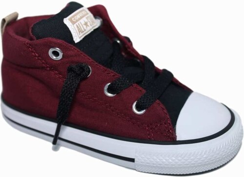 burgundy converse junior