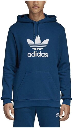 sudadera azul adidas hombre
