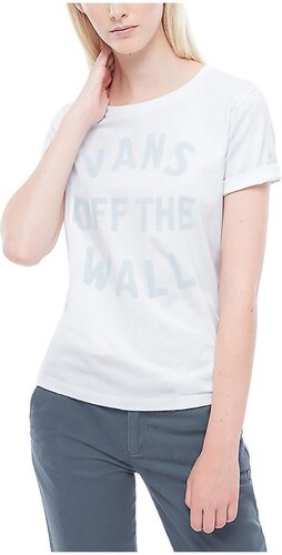 camisetas vans mujer blanco