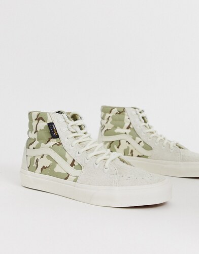 zapatillas vans camuflaje