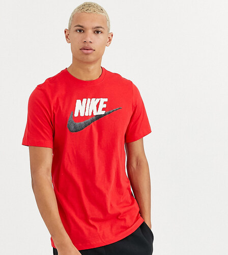 Múltiple concepto Prevención Camiseta roja con logo de Nike Tall - GLAMI.es