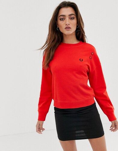 sudadera fred perry mujer