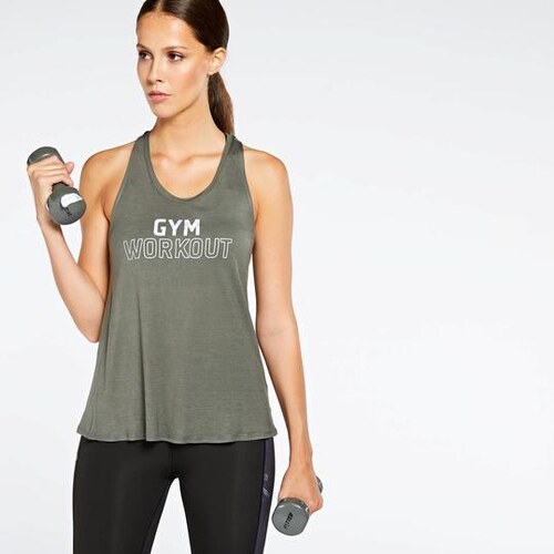 camiseta fitness mujer