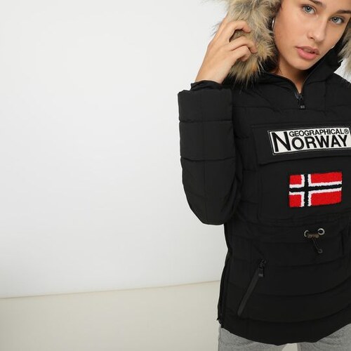Geographical Norway Chaqueta Boonshine Negro - GLAMI.es