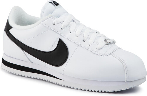 Zapatos NIKE - Cortez Basic 819719 100 White/Black/Metallic Silver