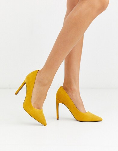 Zapatos de salón de Guess de color Amarillo Mujer Zapatos de Tacones de Zapatos de salón 