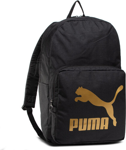 Mochila PUMA Originals Backpack 077353 01 Puma Black/Gold - GLAMI.es