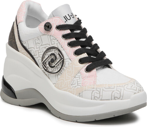 Sneakers LIU JO Karlie Revolution 30 BA1019 EX057 White/Milk S1022 - GLAMI.es
