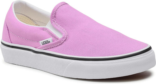 vans slip on orchid