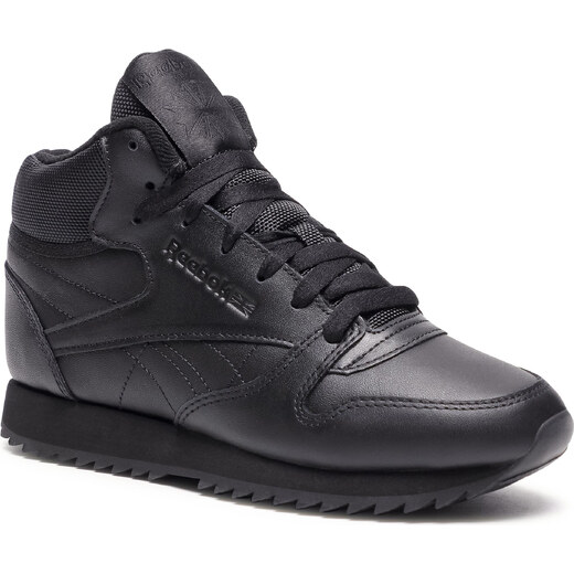Zapatos Reebok - Cl Lthr Mid Ripple FZ4762 Black/Black/Black -