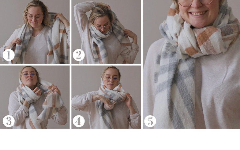 maneras de ponerse la bufanda