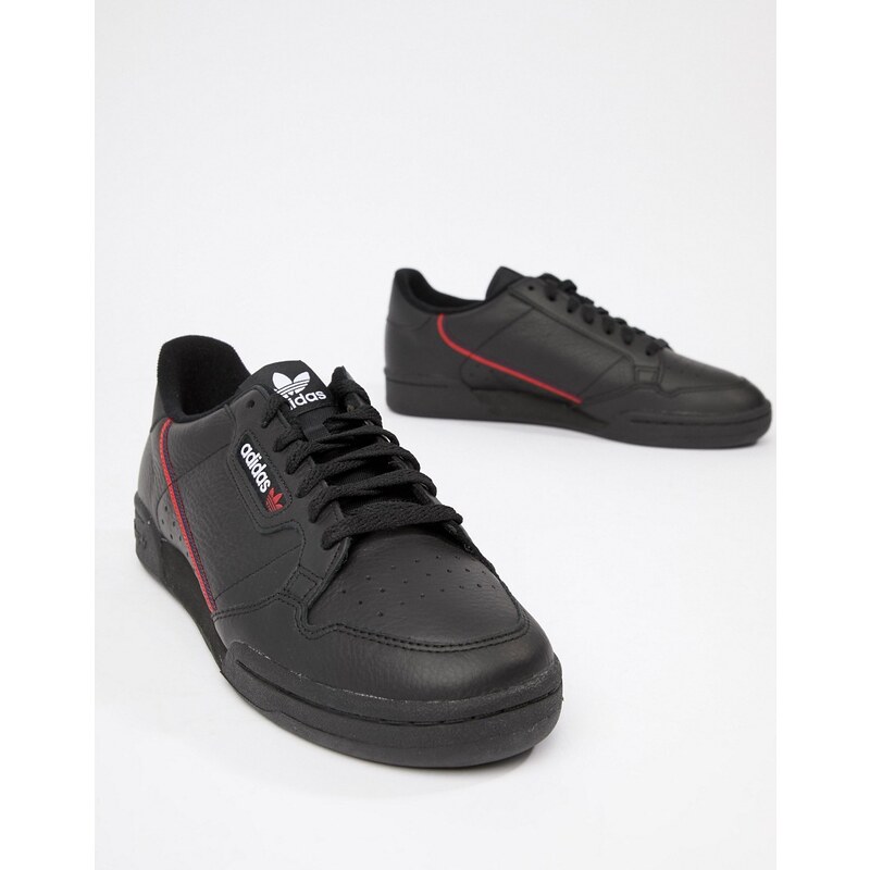 Zapatillas de deporte negras estilo a os 80 B41672 Continental de