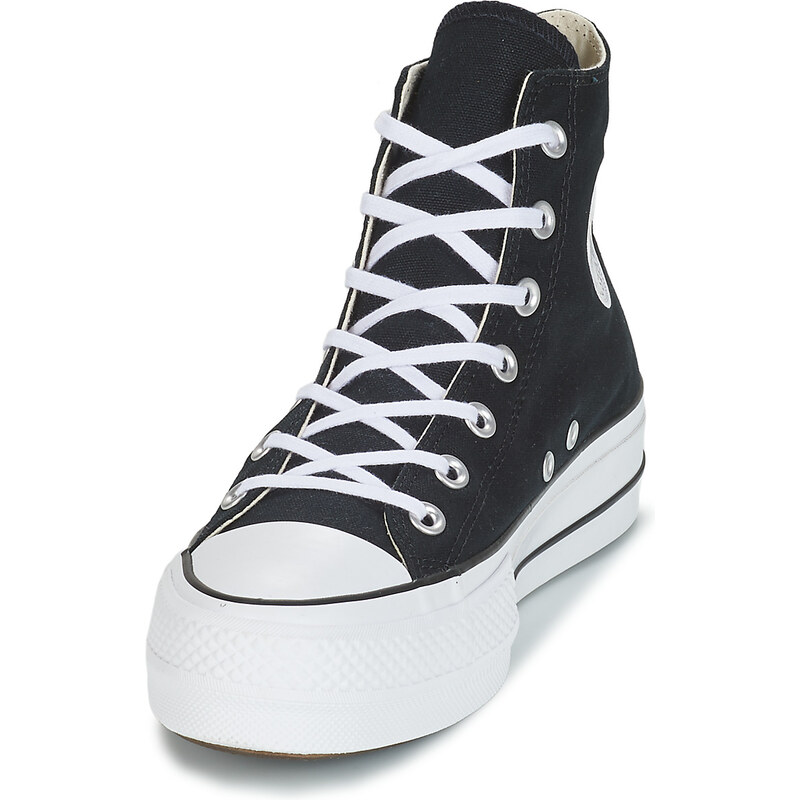 Chuck taylor all star 2025 lift canvas hi blanco