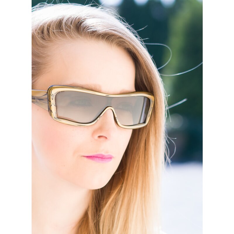 Gafas de sol de mujer John Galliano - Marrón