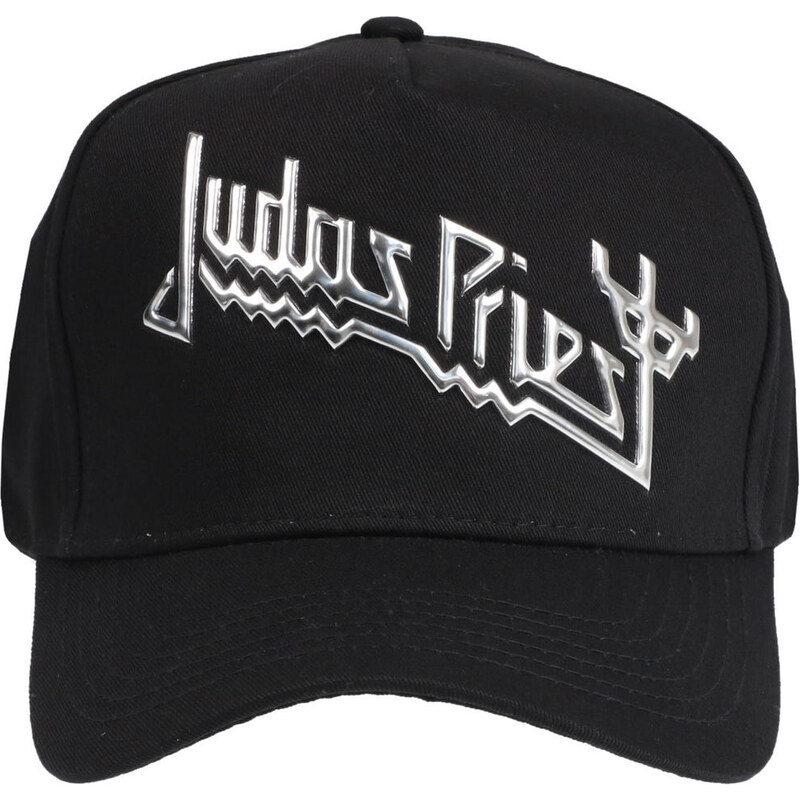 Gorra Judas Priest - Sonic Astilla Logotipo de tenedor - ROCK OFF - JPSSCAP01B