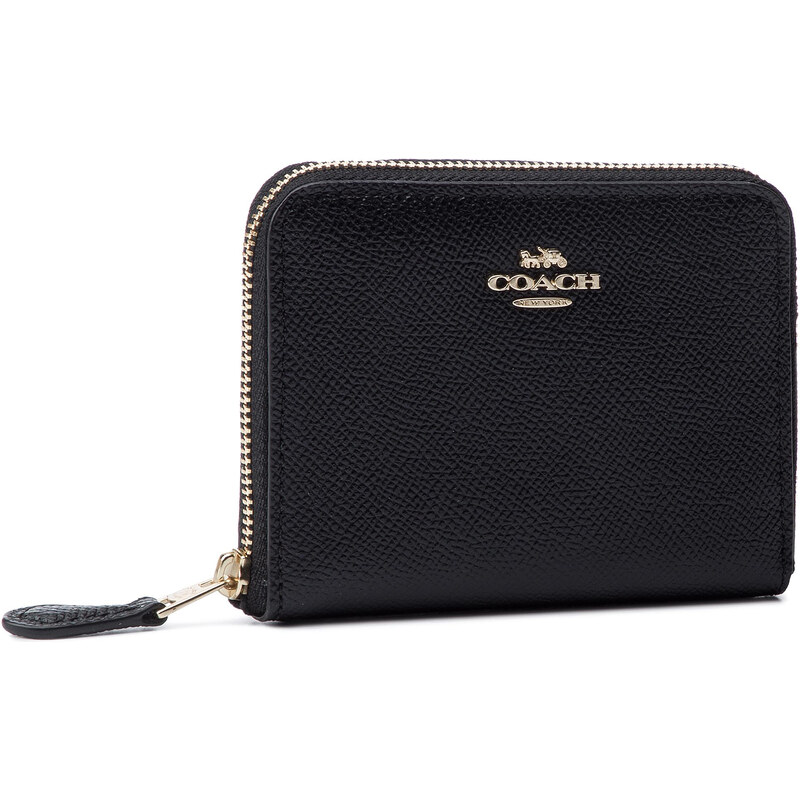 Peque a cartera de mujer COACH Crsgn Zp Arnd Wall 29677 LIBLK