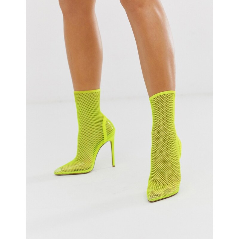 Zapatos 2024 amarillo neon