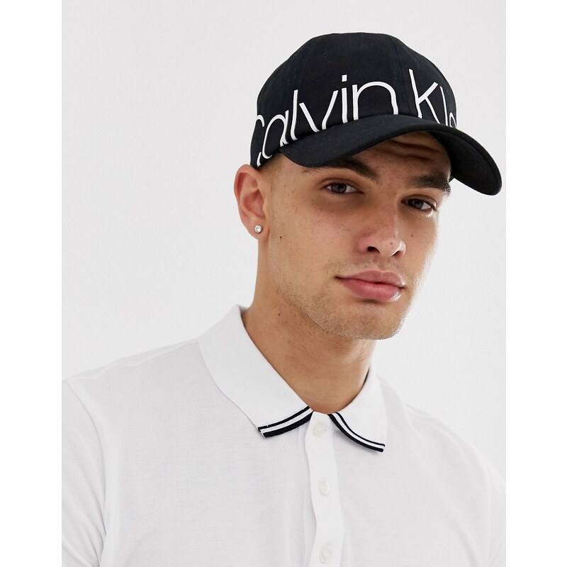 CALVIN KLEIN Gorra Negra - Hombre