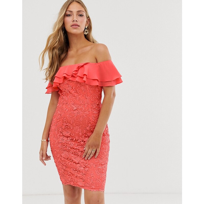 Paper dolls shop coral dress