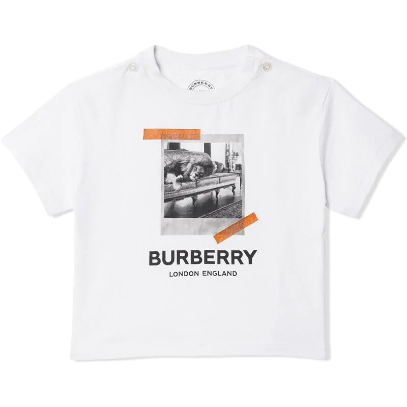 burberry estampado blanco