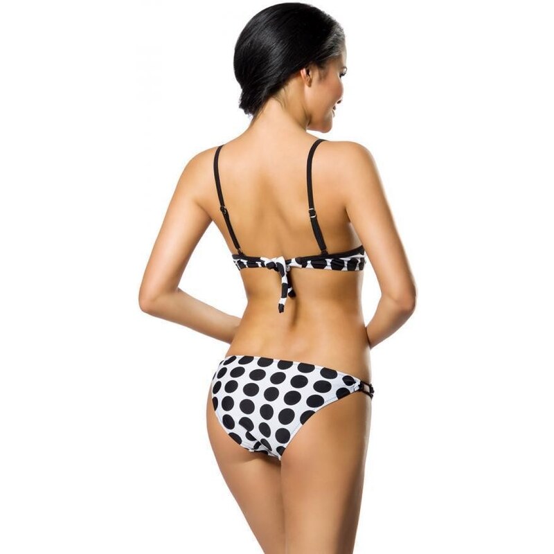 Glara Women's bikini with polka dots 2in1