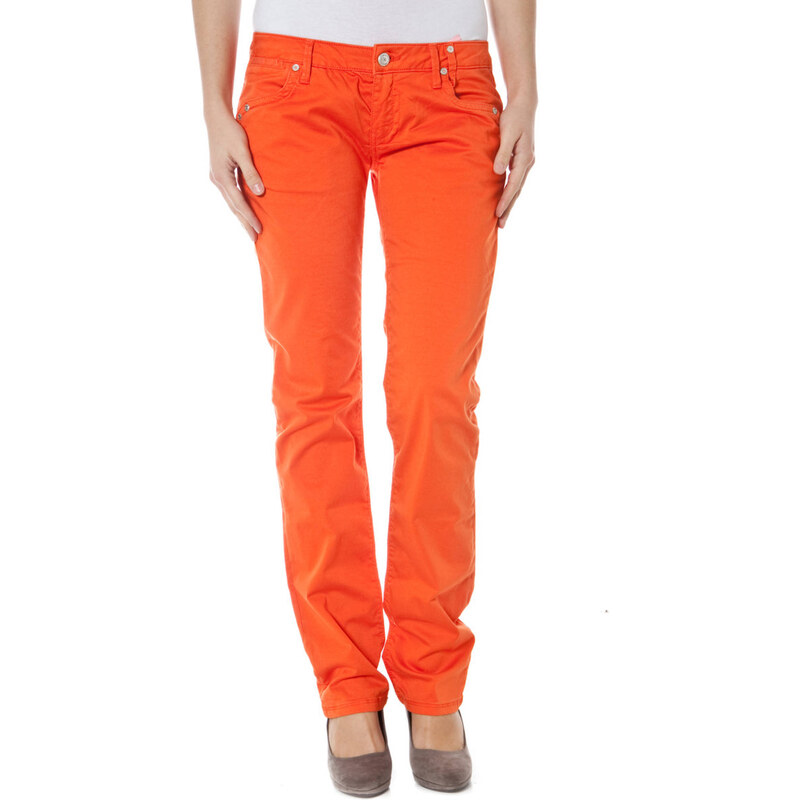 Pantalon Mujer Naranja Zuelements