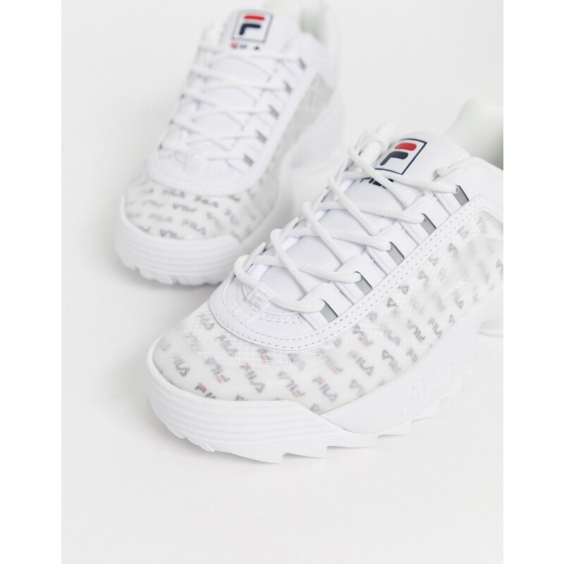 Zapatillas discount fila transparente