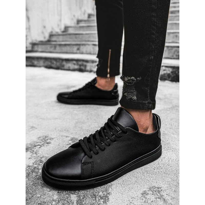 Sneakers negras OZONEE G/461 - GLAMI.es