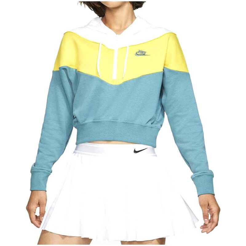 SUDADERA NIKE MUJER AMARILLA