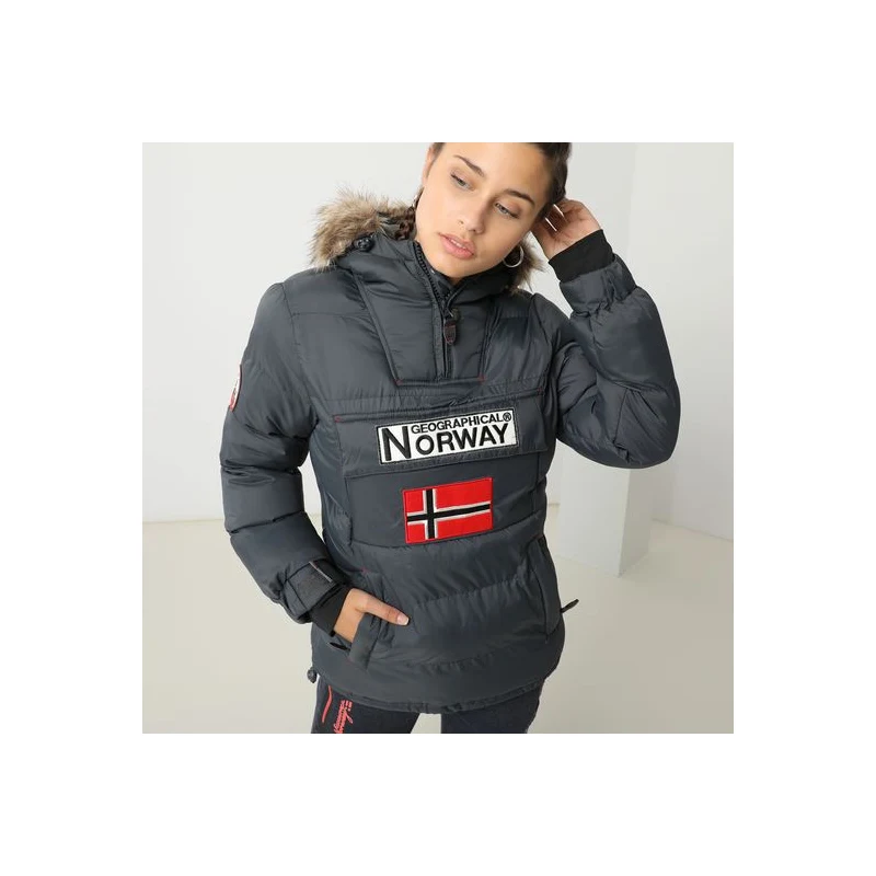 Geographical Norway Acolchada Bolide Gris - GLAMI.es