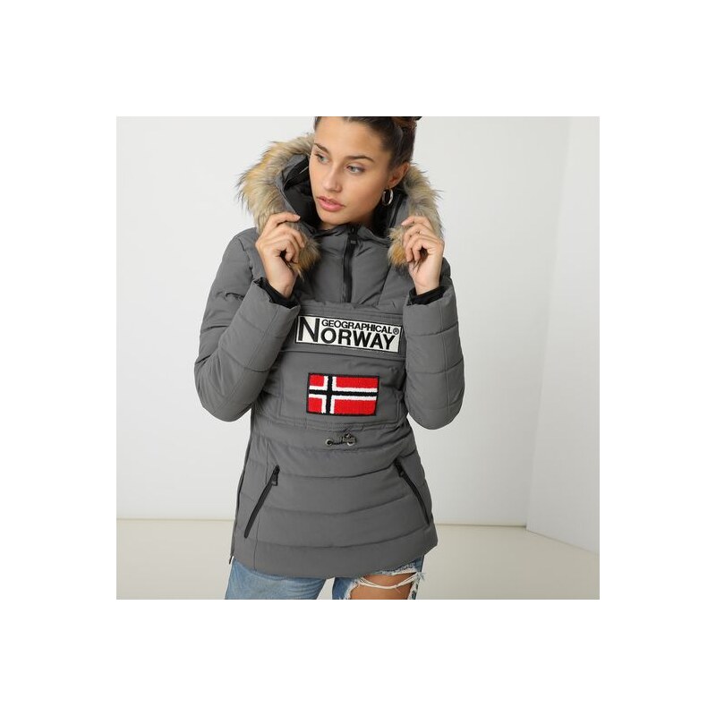 LIQUIDACIÓN INVIERNO Geographical Norway BOONSHINE - Anorak mujer blue -  Private Sport Shop