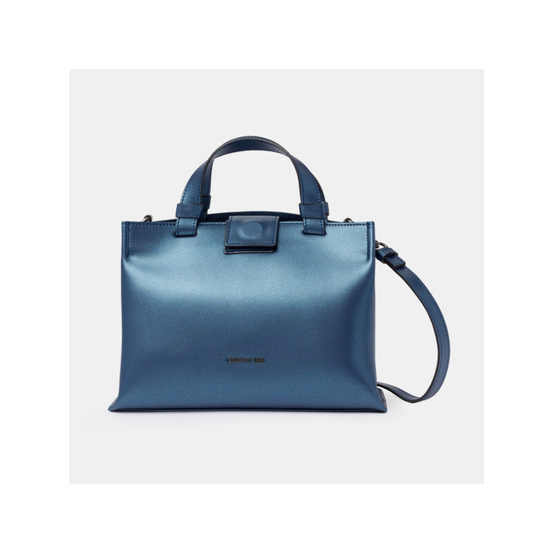 CERRUTI 1881 Bolso Alexis cuero azul 27 x 19 x 11 cm GLAMI.es