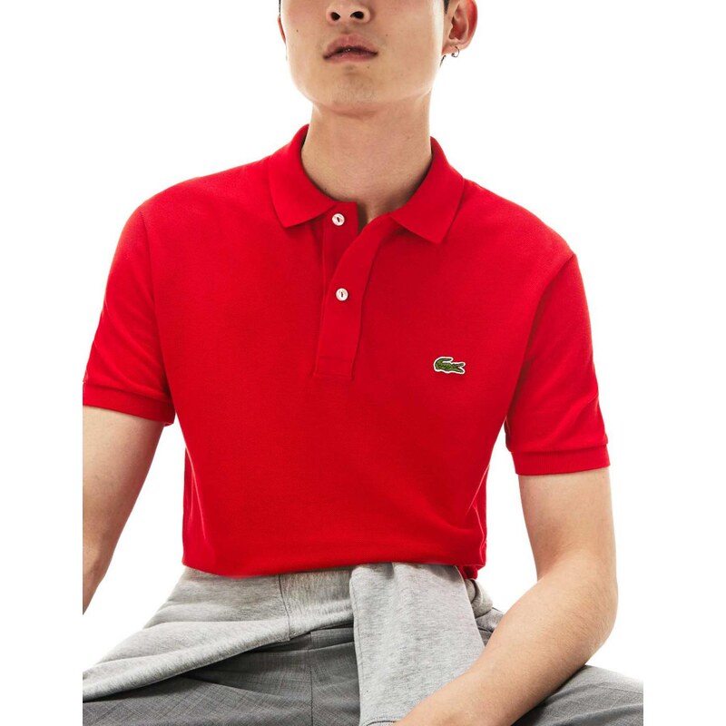 Polo rojo lacoste online