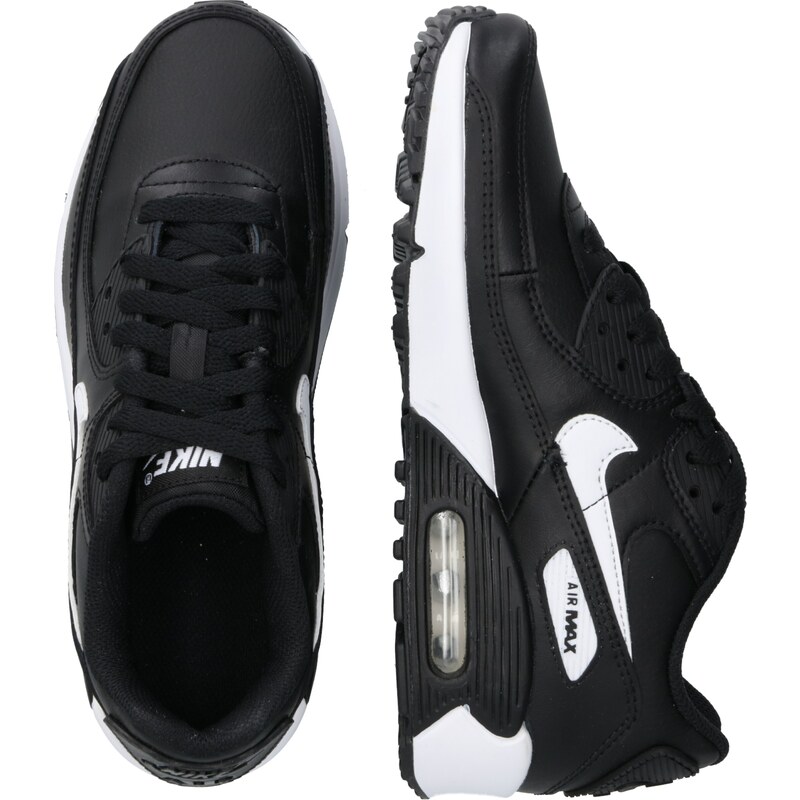 Nike Sportswear Zapatillas deportivas 'Air Max 90 LTR' negro / blanco