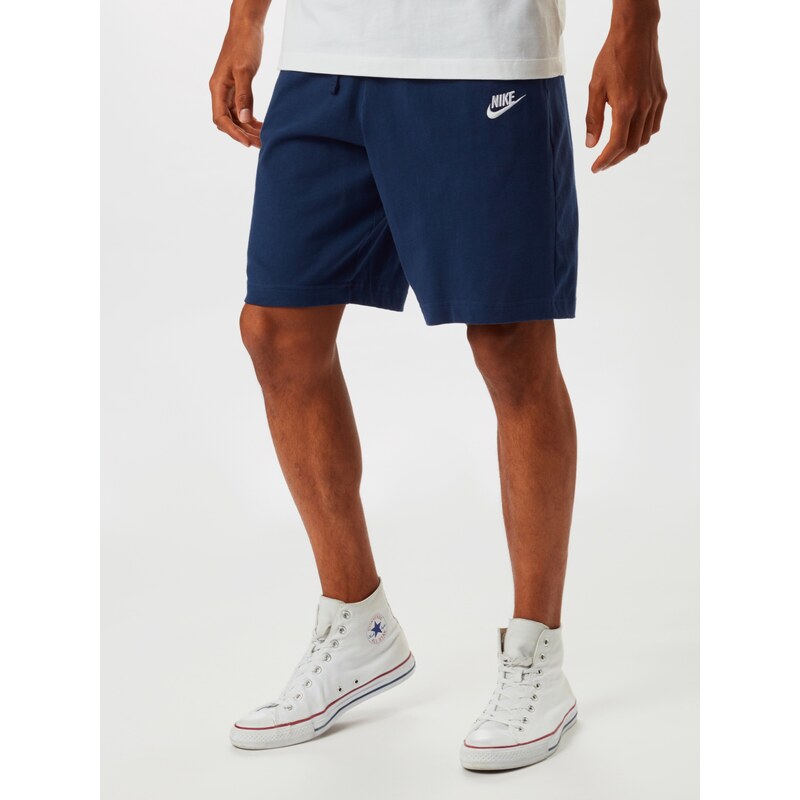 Nike Sportswear Pantalón marino / blanco