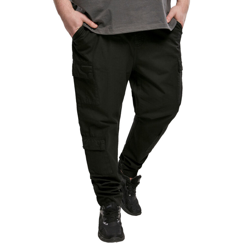 Pantalones para hombre URBAN CLASSICS - Carga Doble Estrecha - negro - TB3698-black