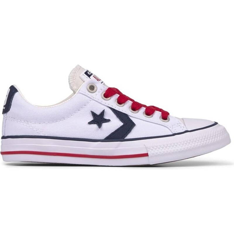 Zapatillas Converse Star Player Ev Ox Blanco Rojo Ninos 30 GLAMI.es